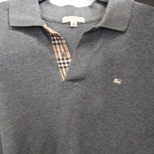 Burberry Grey Polo